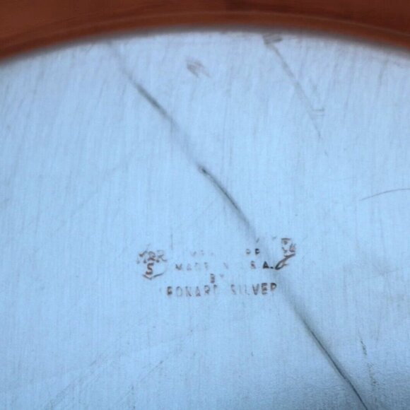 ENGLISH SILVER MFG CORP USA BY LEONARD FOOTED CASSEROLE DISH WITH LID - Picture 16 of 16